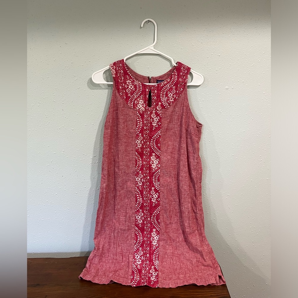 patagonia linen dress